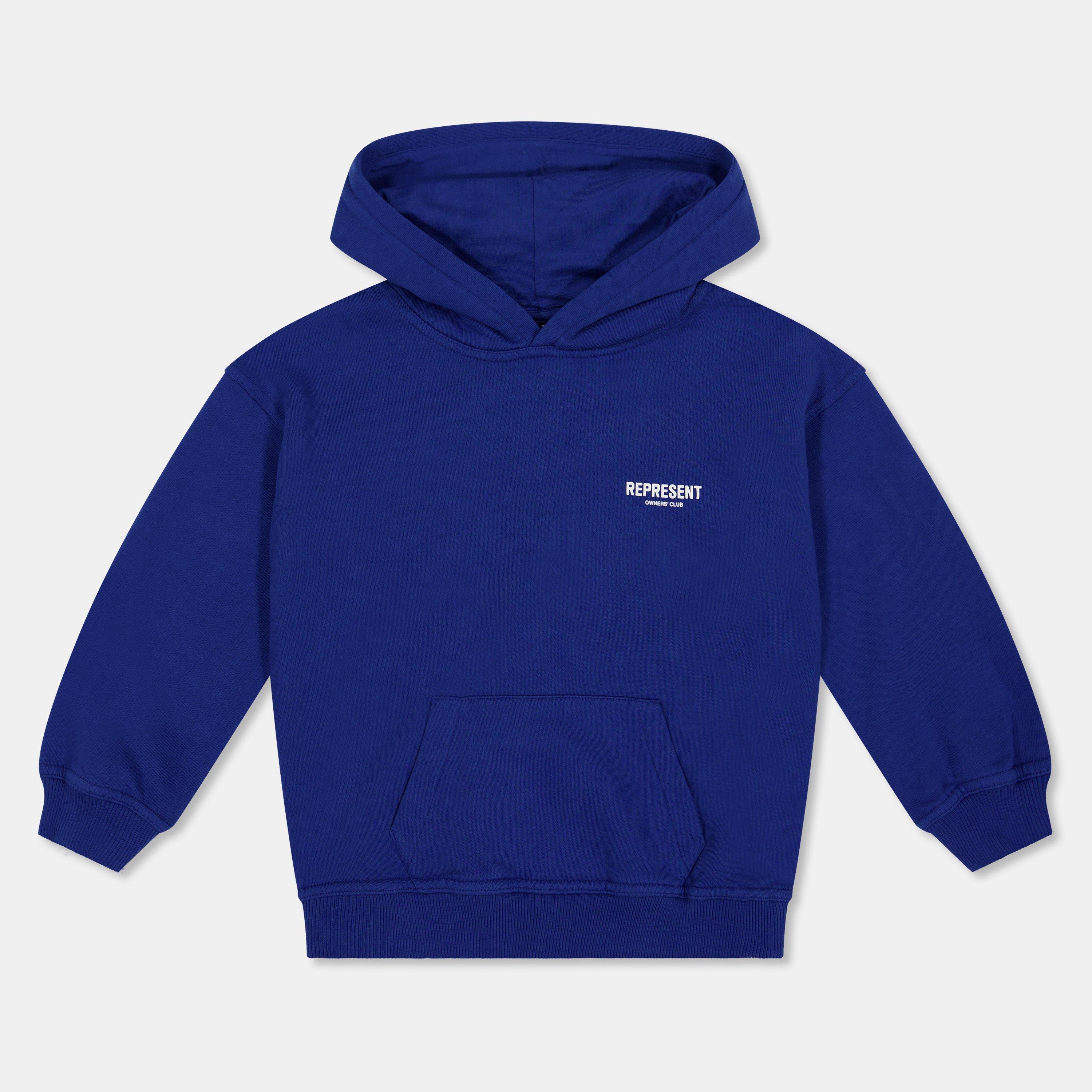 Represent Infants Mini Owners Club Hoodie - Cobalt Blue - Size 4-5Y