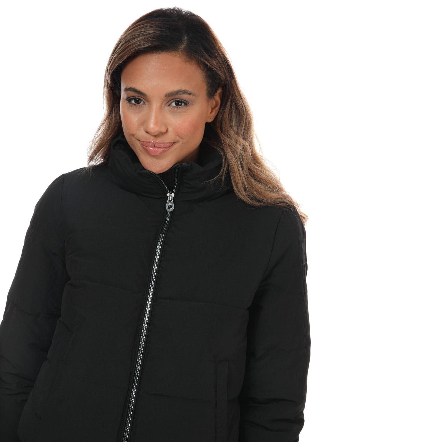 Black - Only - Dolly Short Puffer Jacket - 5