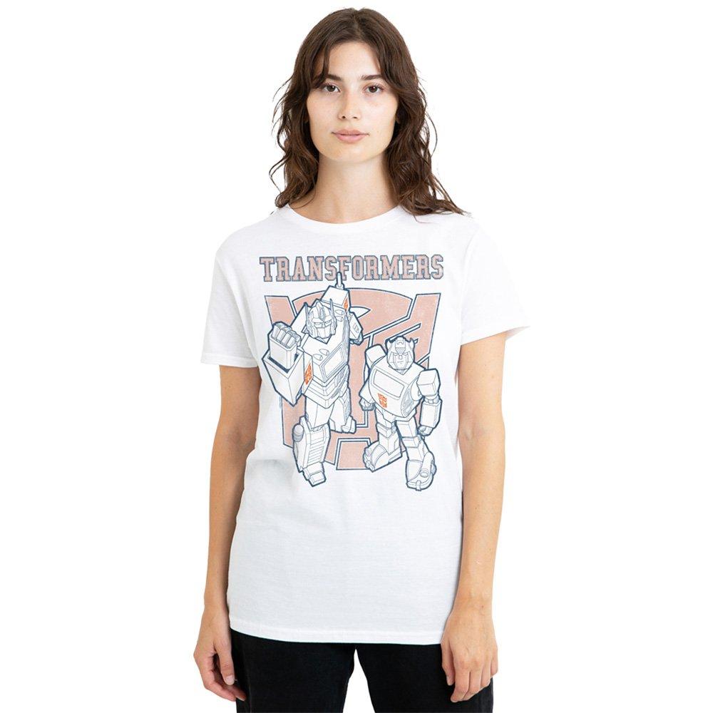 Hasbro Women's Transformers Generations Collegiate Bumblebee And - White - XL