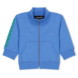 DSquared2 Logo Outline Zip Sweater Juniors
