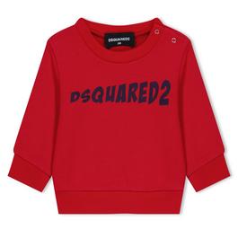 DSquared2 Logo Print Crew Sweater Infants