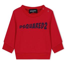 DSquared2 Logo Print Crew Sweater Infants