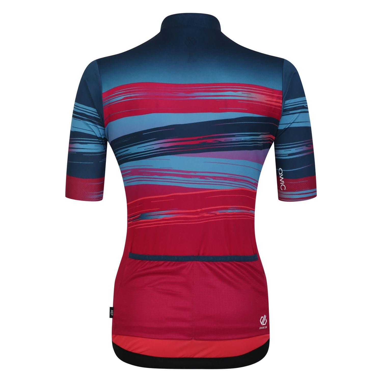 Pink Blue - Dare 2b - AEP Stimulus Cycling Jersey - 3