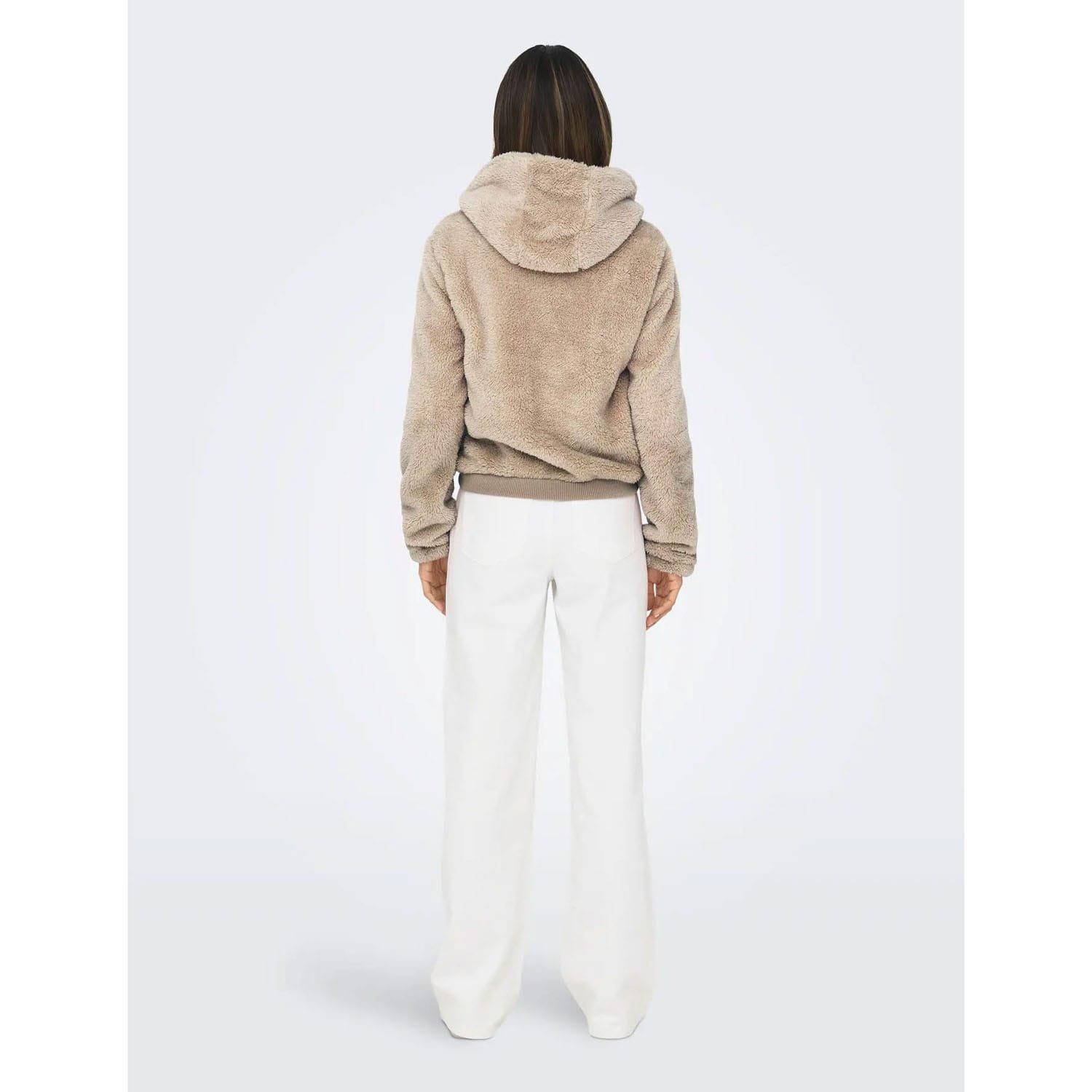 Beige - Only - Newanna Teddy Jacket - 2