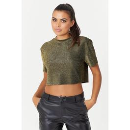 Be You Glitter Crop Top