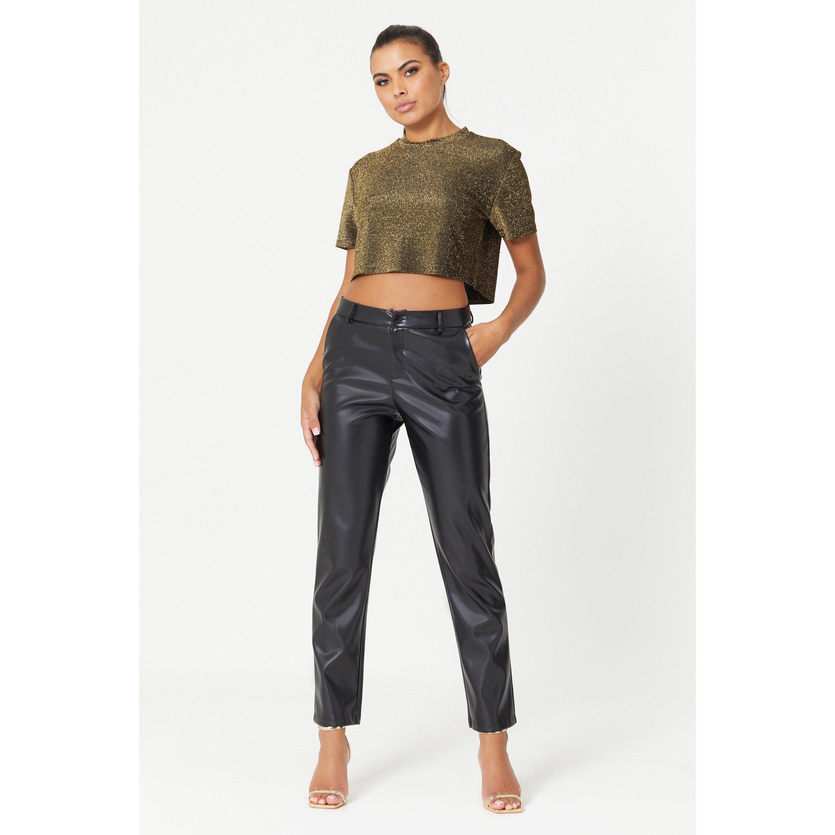 Gouden Glitter - Be You - Crop Top - 2