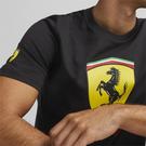 Puma Noir - Puma - Ferrari race Big Shield Tee Heritage - 4