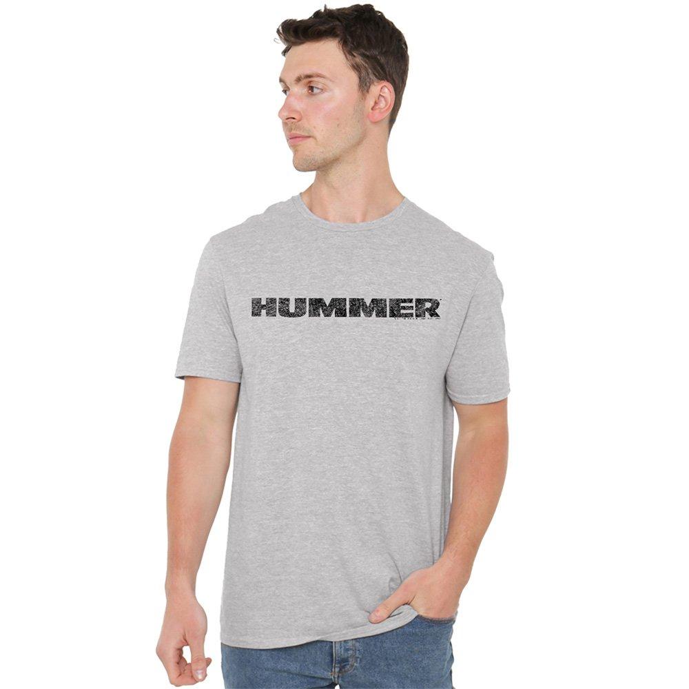 Grey - Other - Hummer Distressed Hummer Logo T Shirt Athletic He - 1