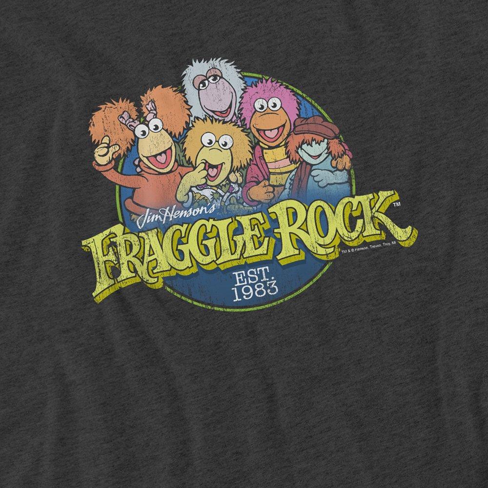 Grey - Other - Fraggle Rock Circle Logo T-Shirt Charcoal - 2