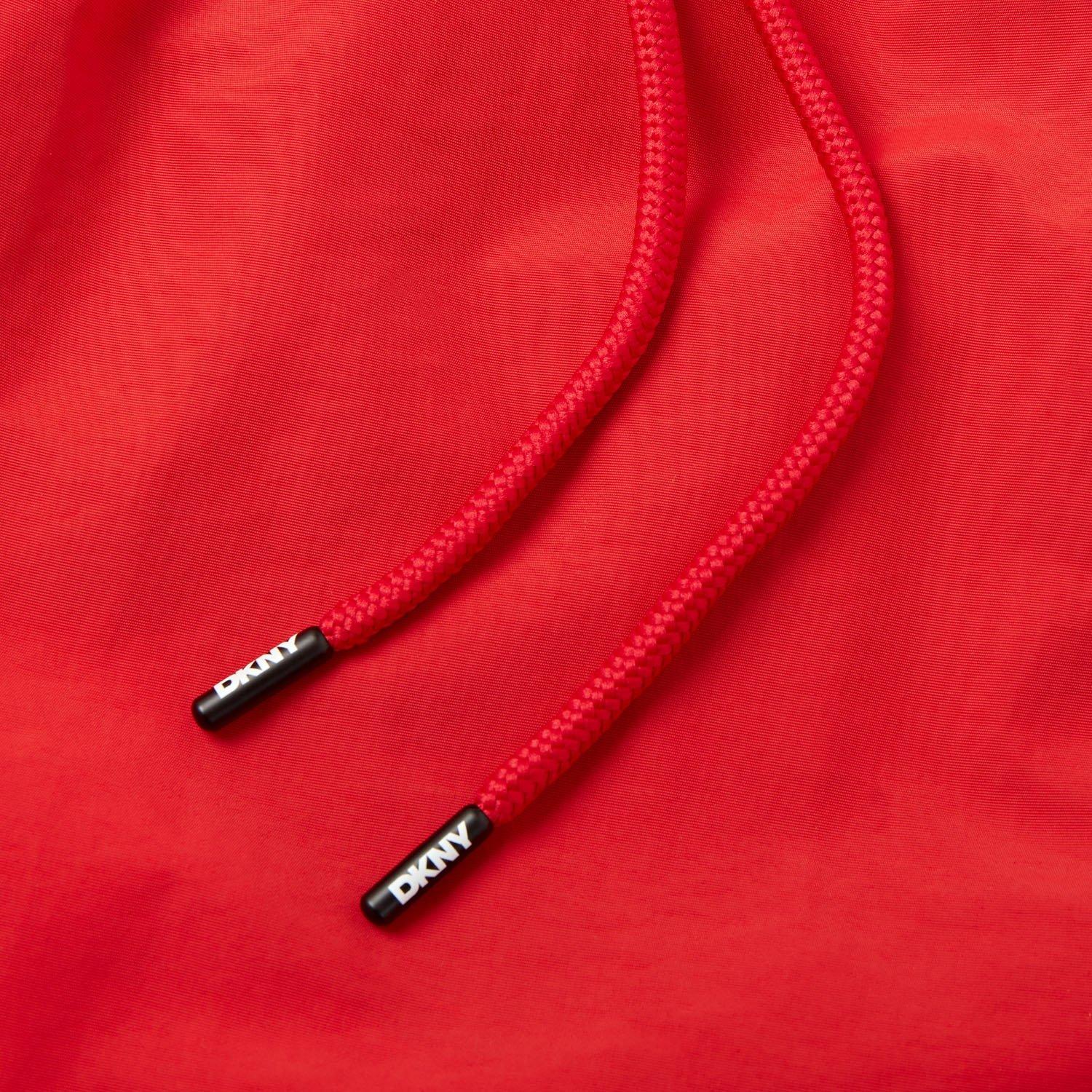 Red - DKNY - Mens Swim Shorts Kos - 5