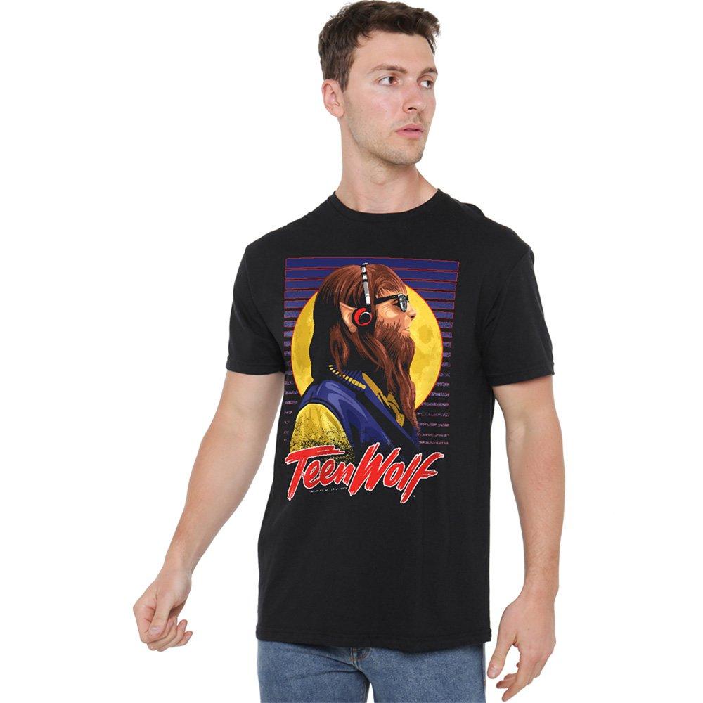 Black - Other - Teen Wolf Headphone Wolf T Shirt Black - 1