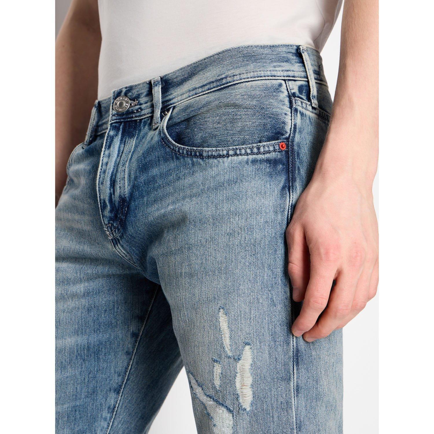 Indigo - Armani Exchange - J13 Slim-Fit Jeans - 3