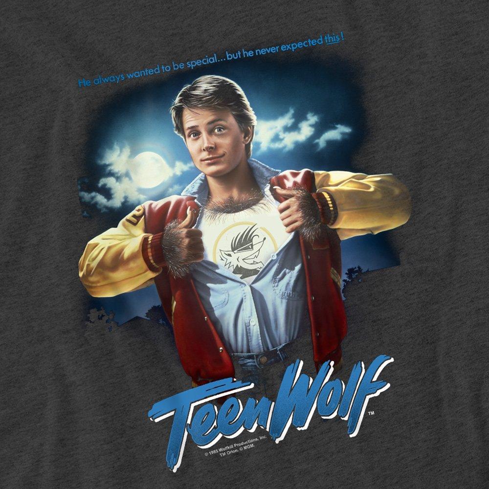 Grey - Other - Teen Wolf Poster T-Shirt Charcoal - 2