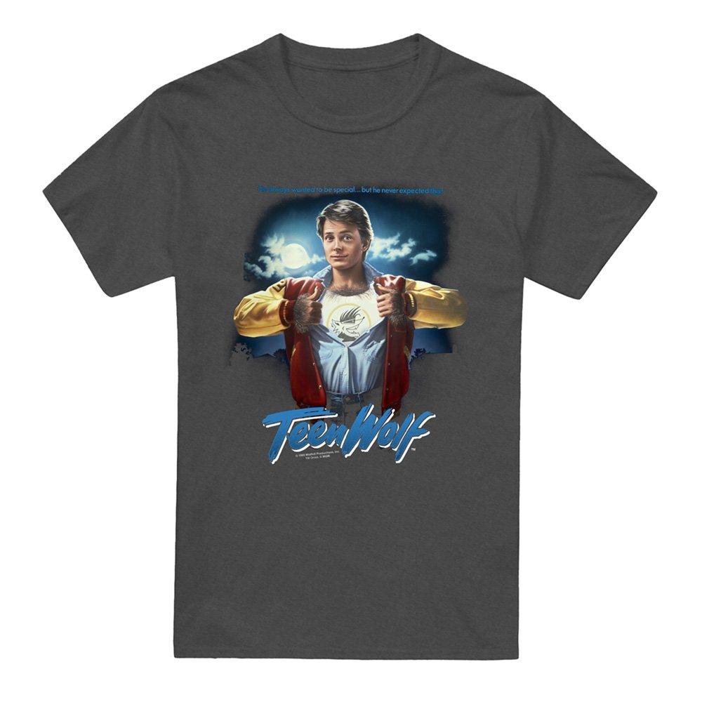 Grey - Other - Teen Wolf Poster T-Shirt Charcoal - 4