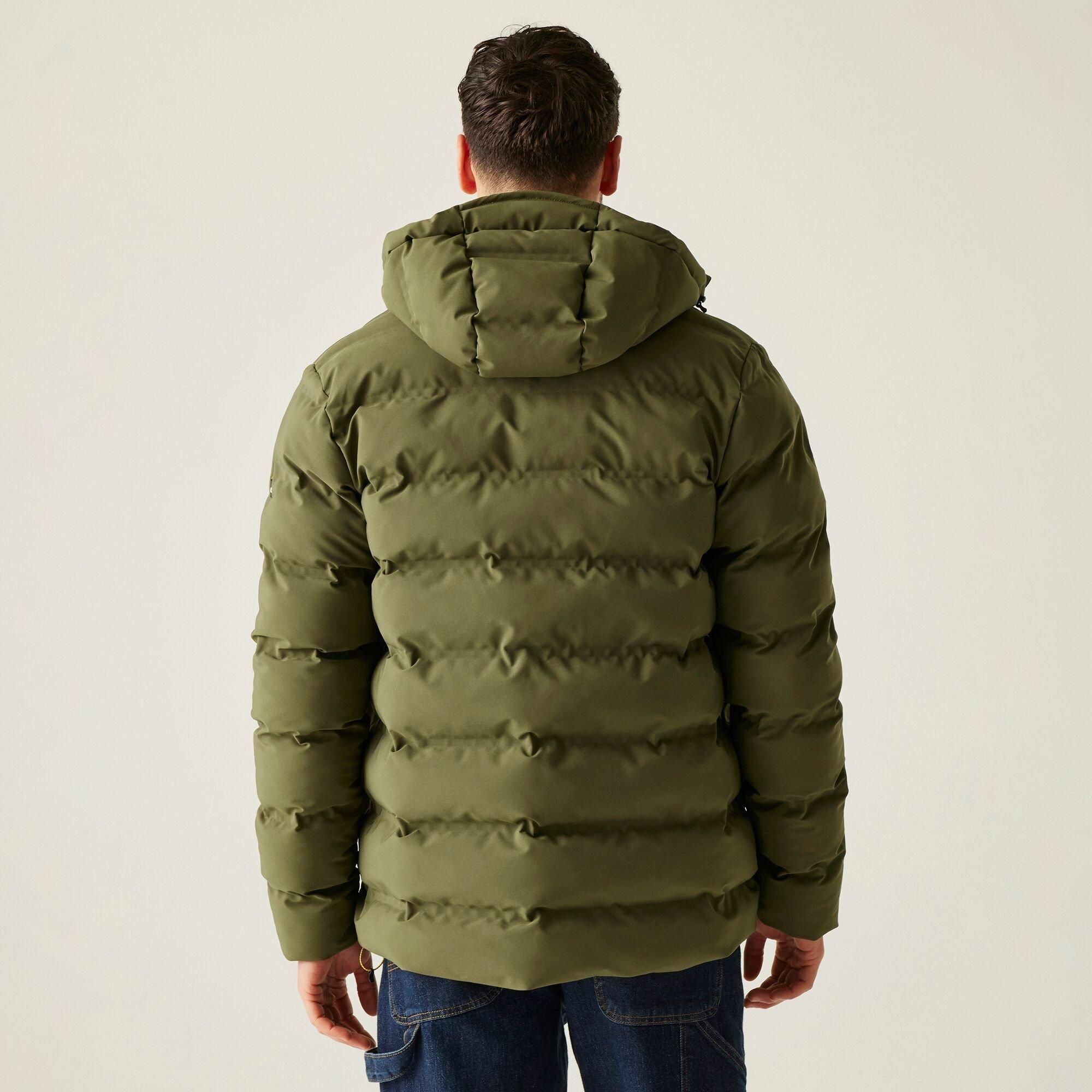 Olive Green - Regatta - Men's Altoro Waterproof Thermal Quilted Jacket - 2