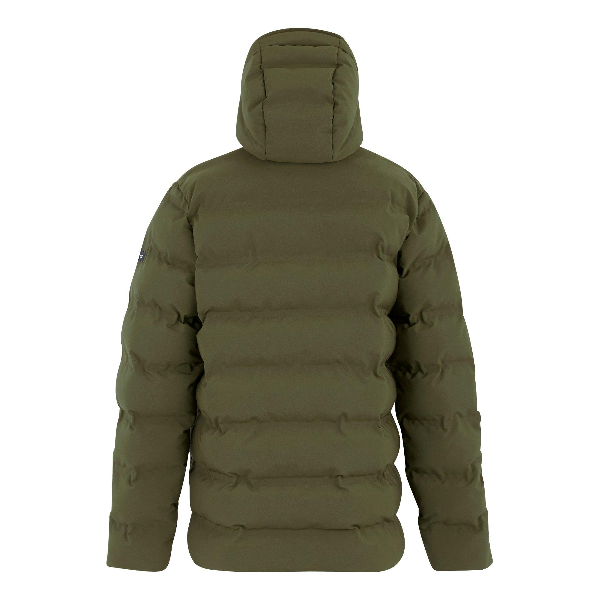 Olive Green - Regatta - Men's Altoro Waterproof Thermal Quilted Jacket - 8