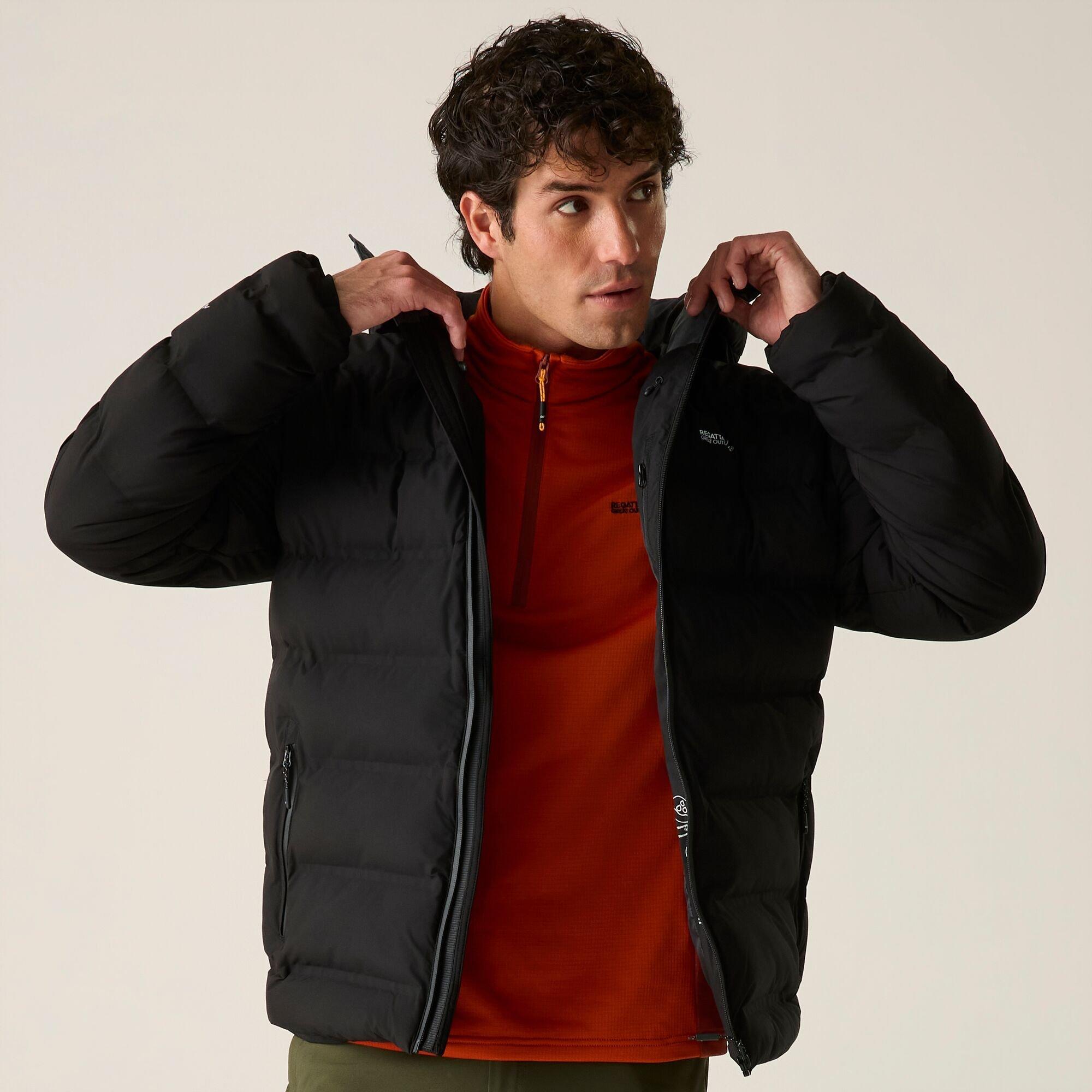 Black(Black) - Regatta - Mens Altoro Thermal Padded Jacket - 1