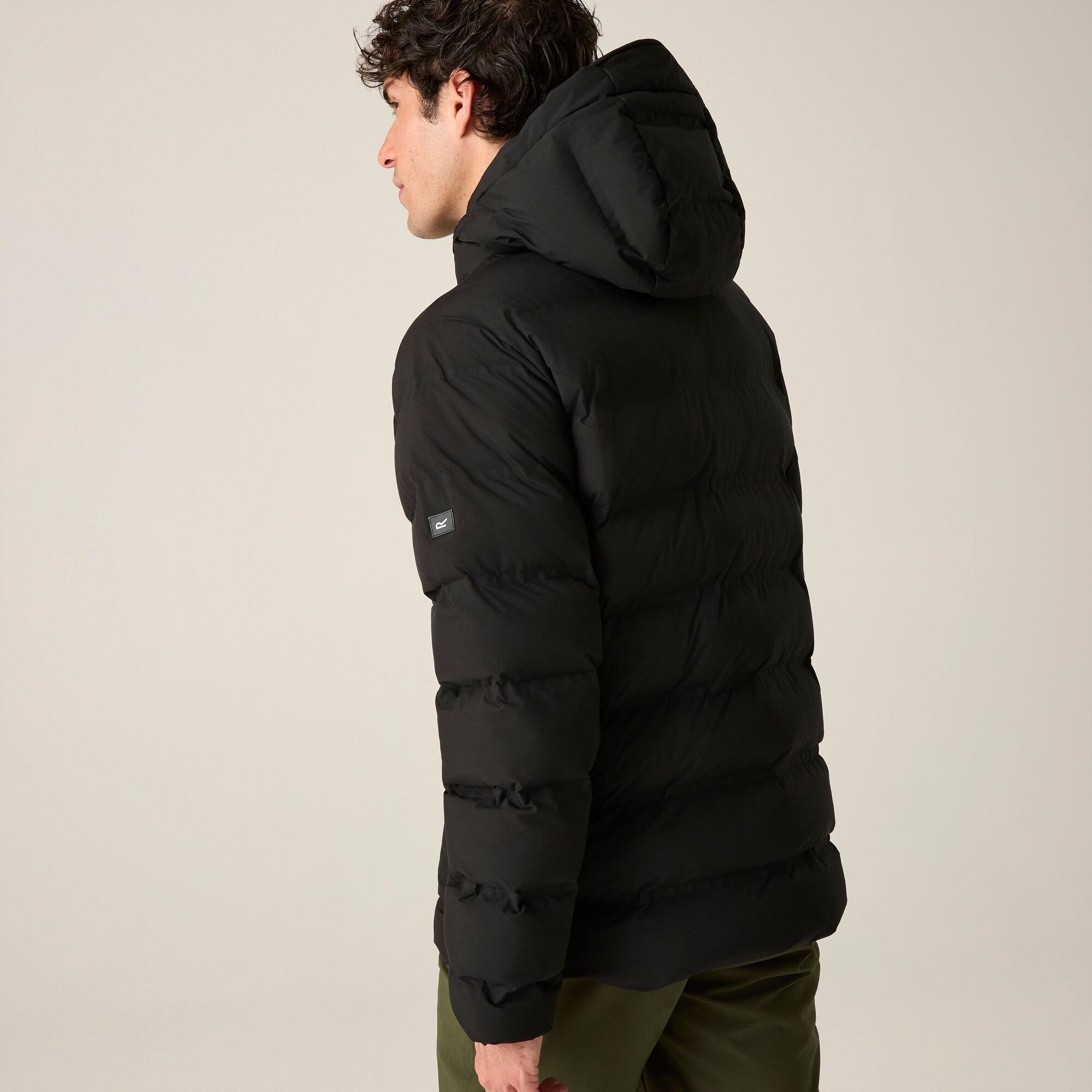 Black(Black) - Regatta - Mens Altoro Thermal Padded Jacket - 3