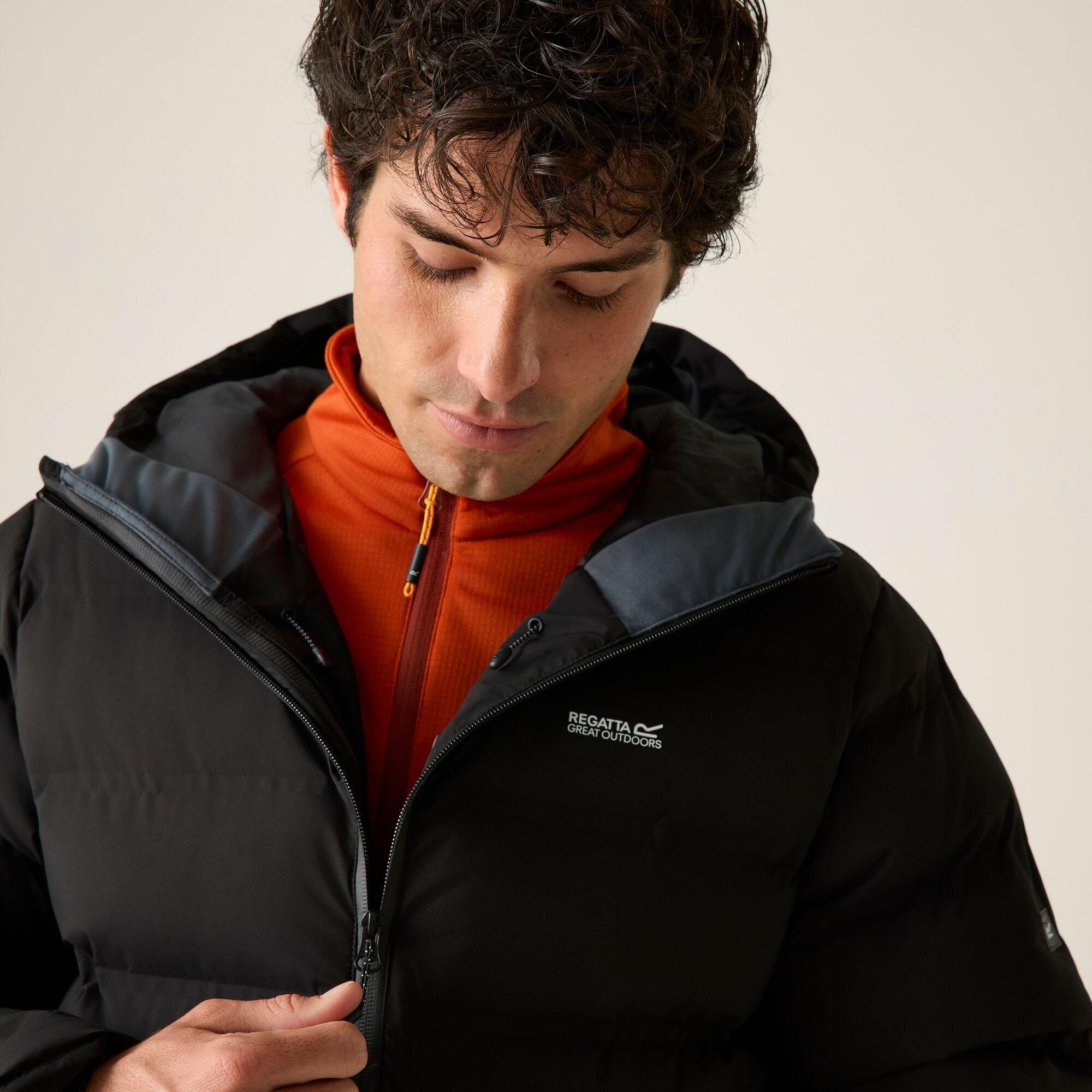 Black(Black) - Regatta - Mens Altoro Thermal Padded Jacket - 5