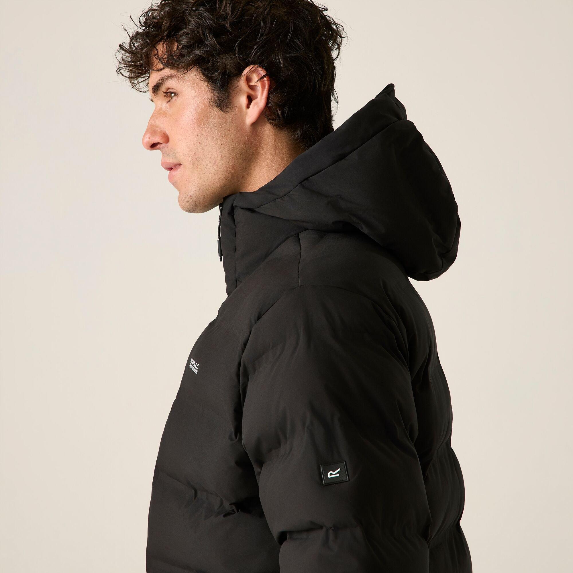 Black(Black) - Regatta - Mens Altoro Thermal Padded Jacket - 7