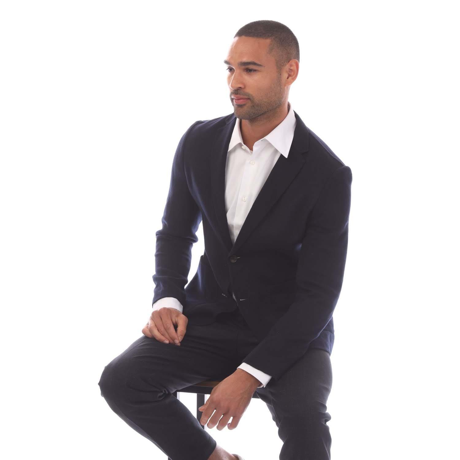 Dark Blue - Boss - Boss T-Heston-Df-214f 10238034 01 Full Suit Mens - 1