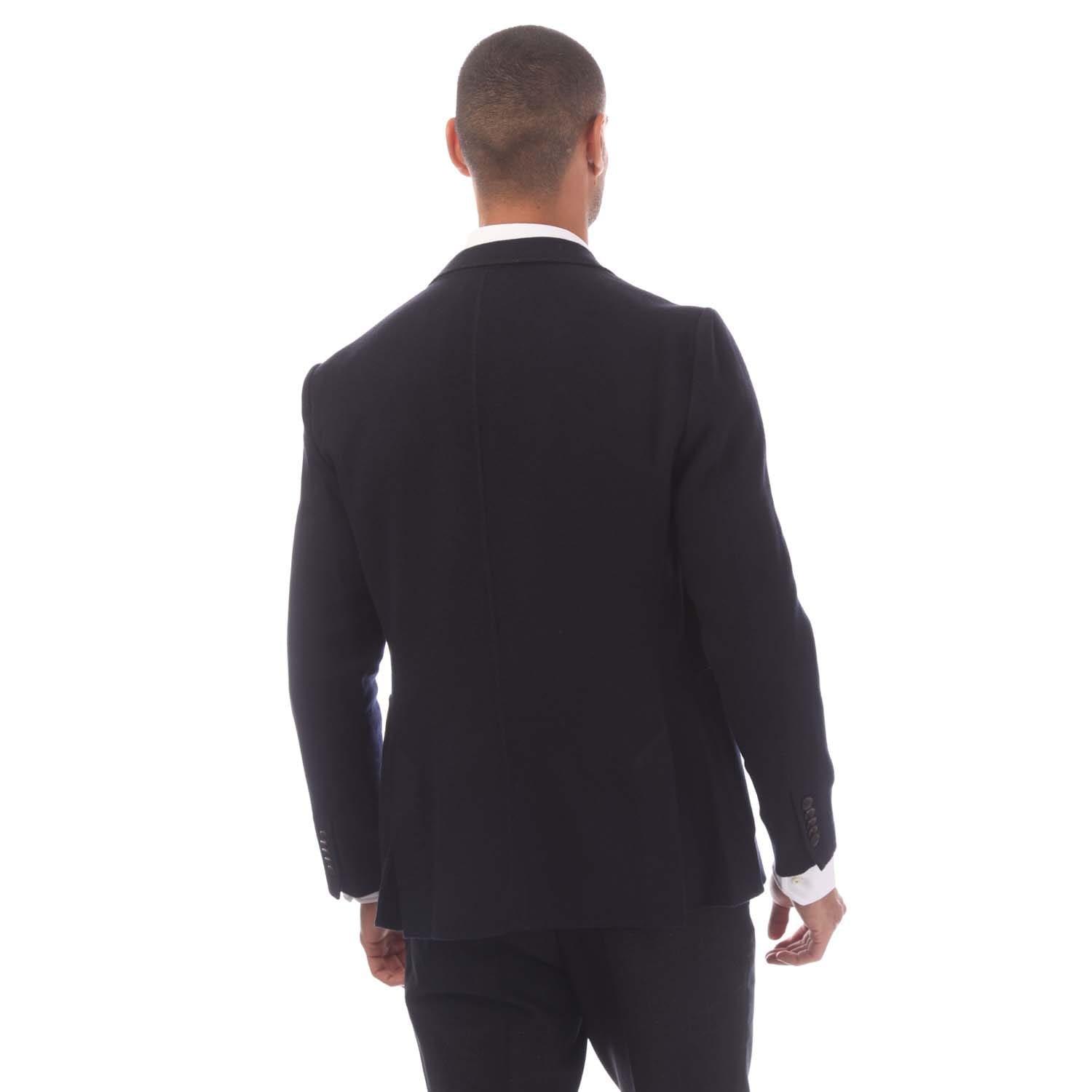 Dark Blue - Boss - T-Heston-DF Blazer Jacket - 2