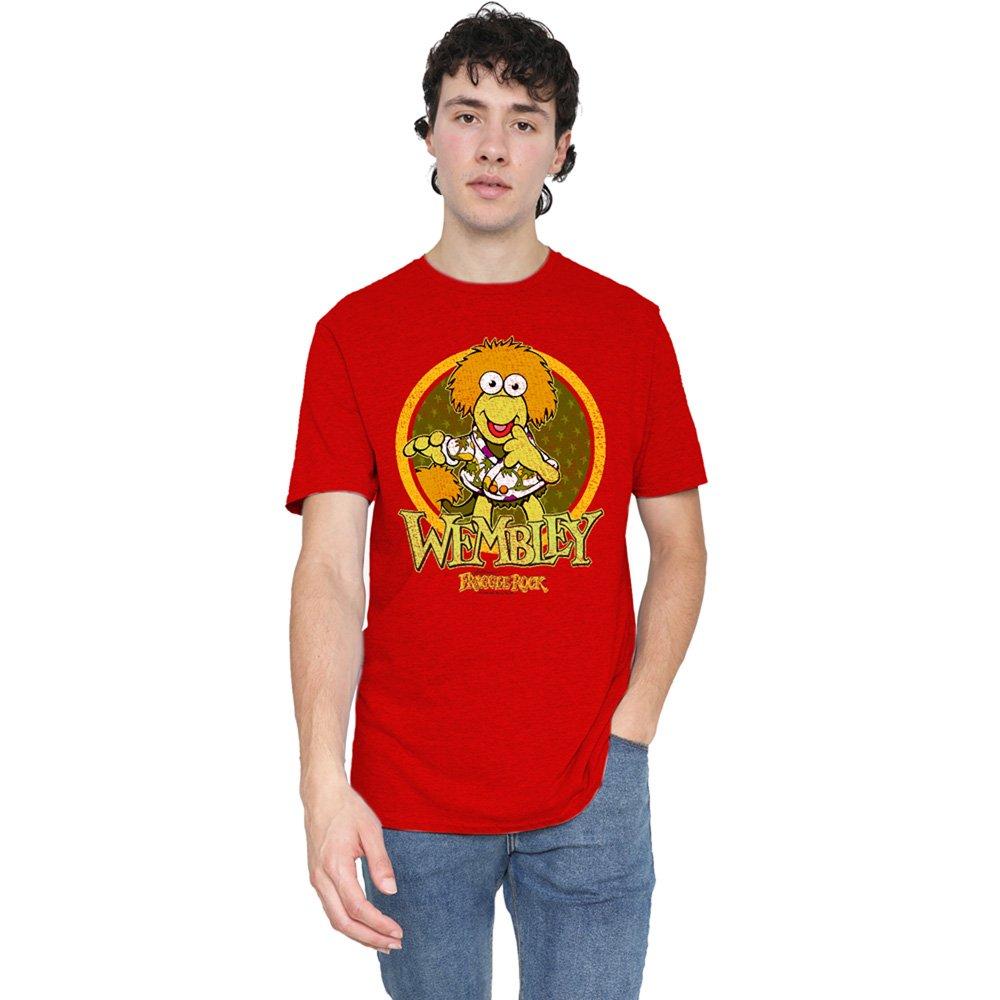 Red - Other - Fraggle Rock Wembley Circle T-Shirt Red - 1