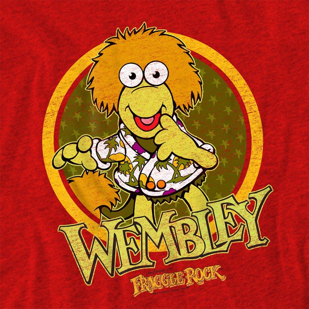 Red - Other - Fraggle Rock Wembley Circle T-Shirt Red - 2
