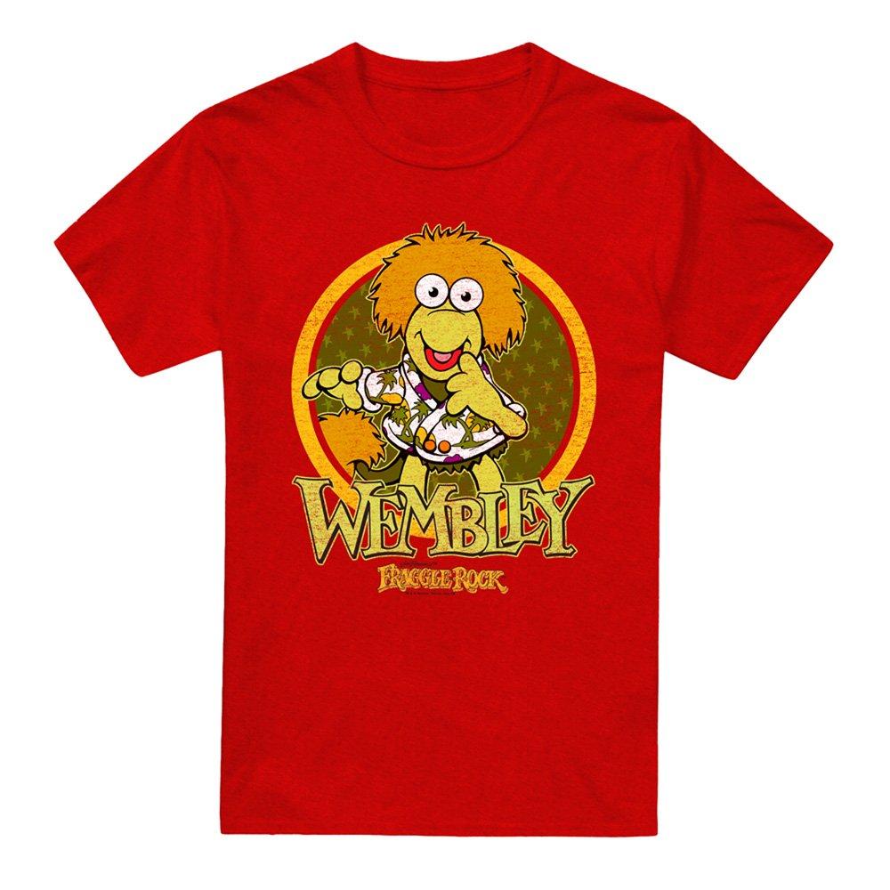 Red - Other - Fraggle Rock Wembley Circle T-Shirt Red - 4