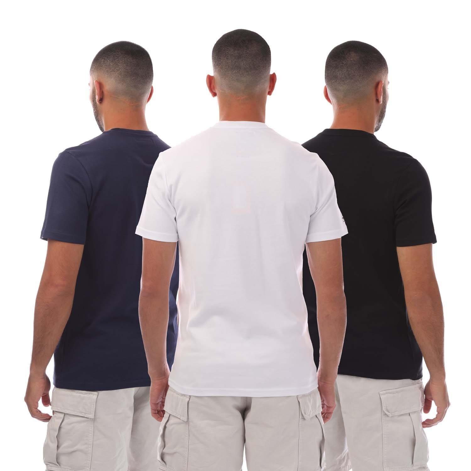 Black - Modern Amusement - 3 Pack of Cali Crown Print T-Shirt - 2