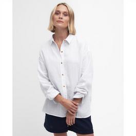 Barbour Hampton Relaxed Linen Shirt