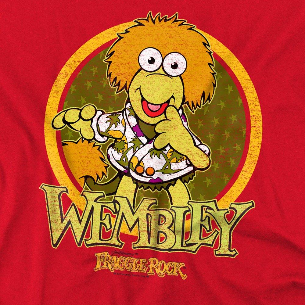 Red - Other - Fraggle Rock Wembley Circle T Shirt Red - 2