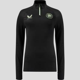 Castore Republic of Ireland Quarter Zip Top Ladies