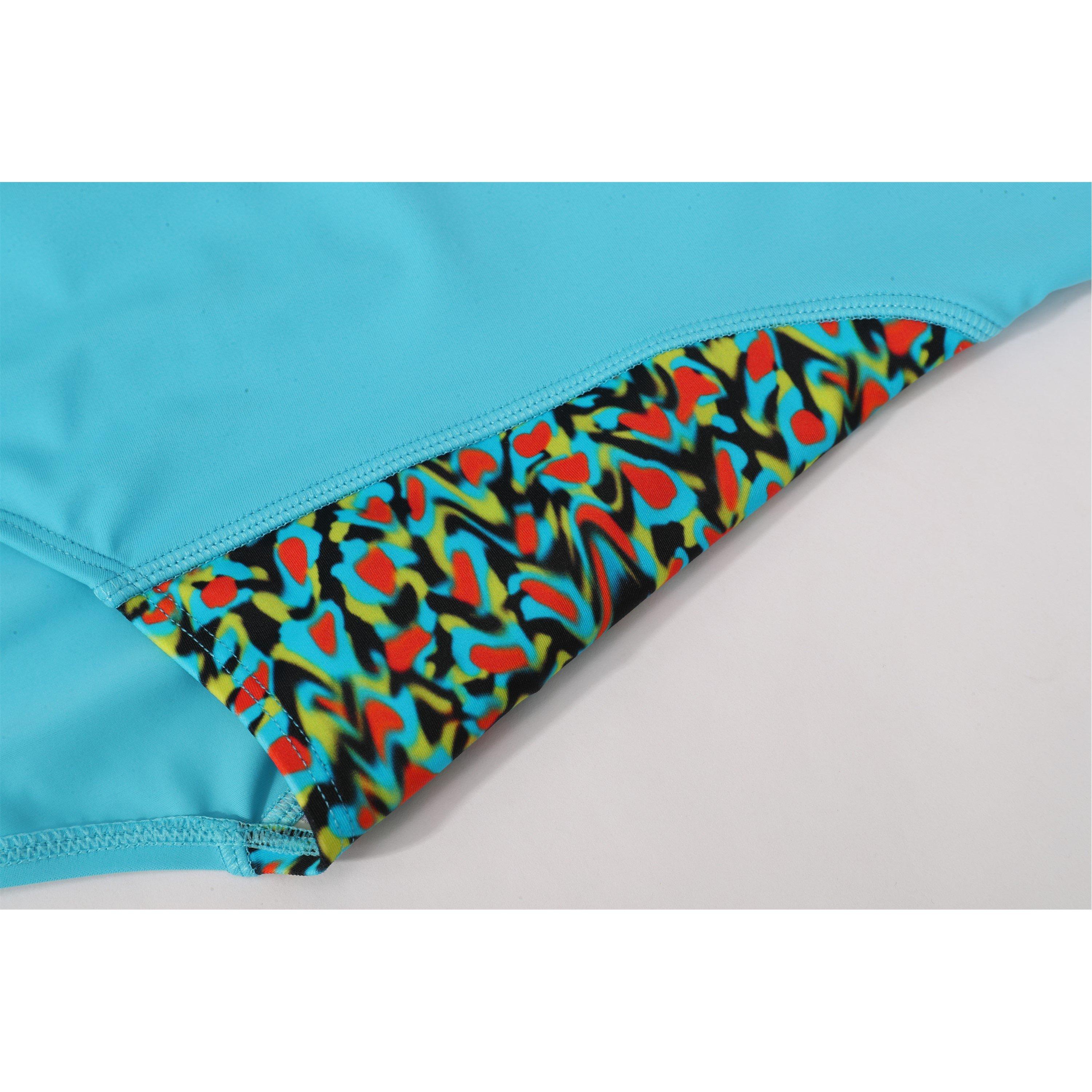 Blue/Black - Slazenger - Splice Racerback Swimsuit Womens - 3