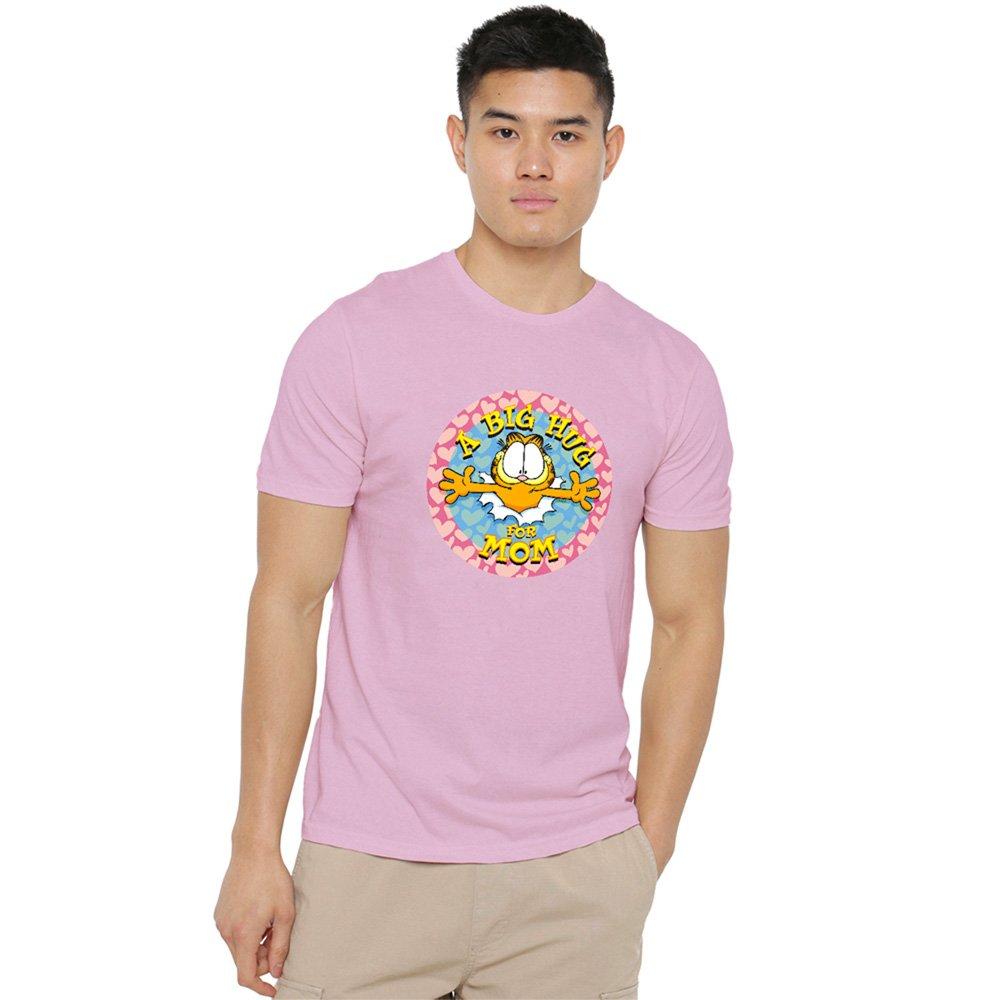 Pink - Garfield - Garfield A Big Hug For Mom T Shirt Pink - 1