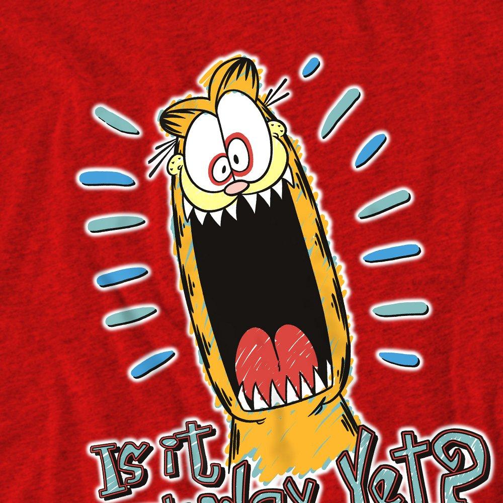 Red - Garfield - Garfield Friday T-Shirt Red - 2