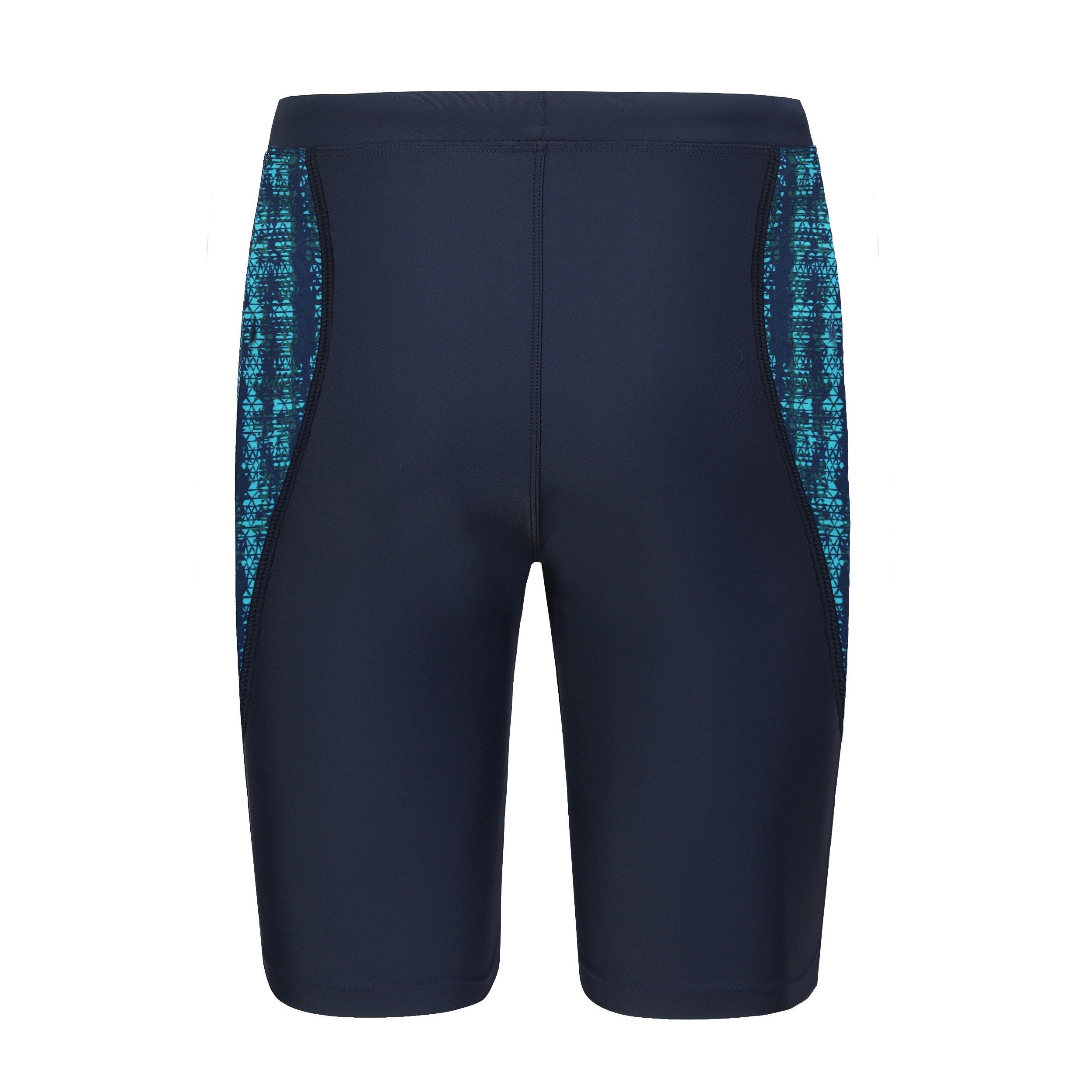 Navy/Turq - Slazenger - Splice Swim Jammers Mens - 2