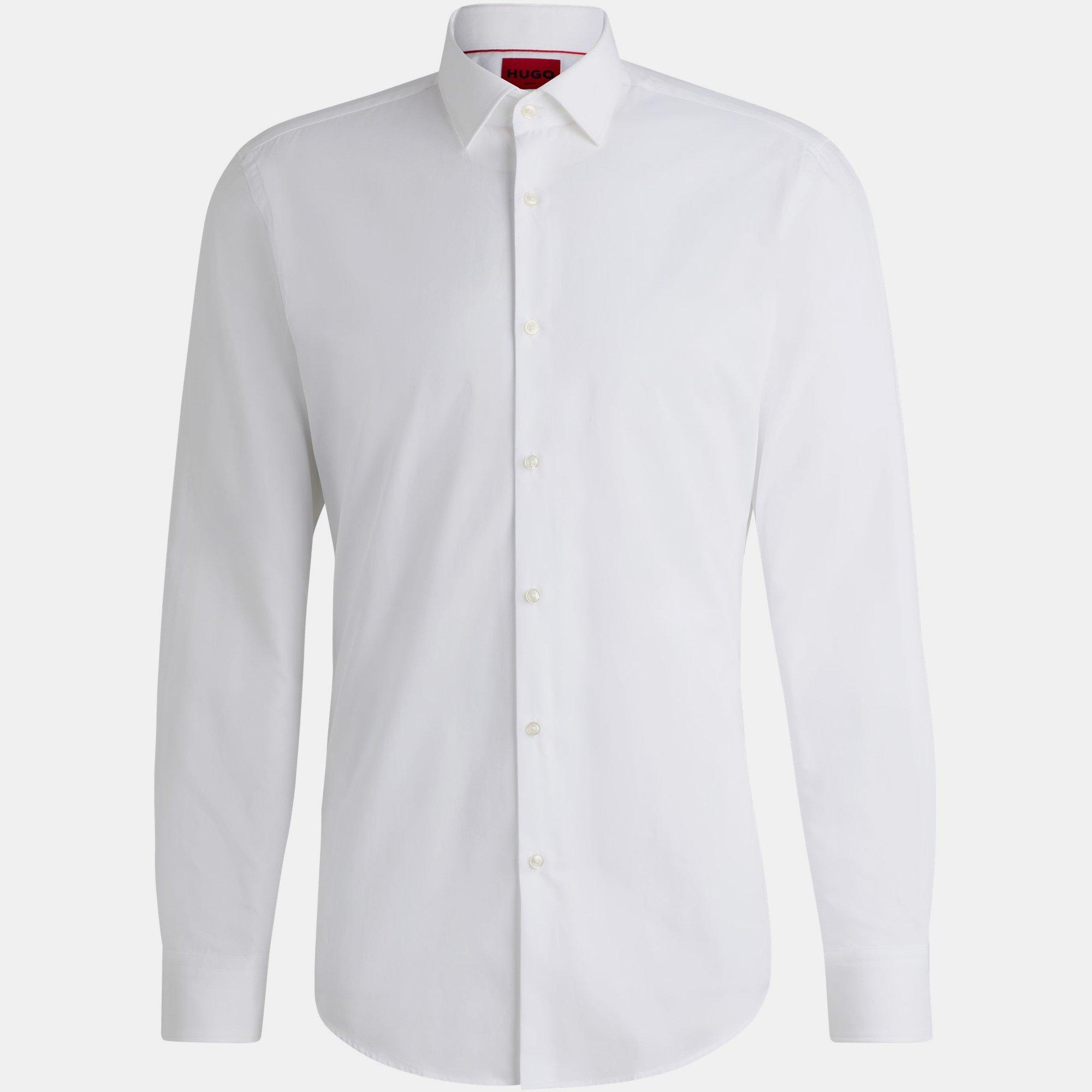 Open White - Hugo - Men's Long-Sleeve Plain Shirt - 6