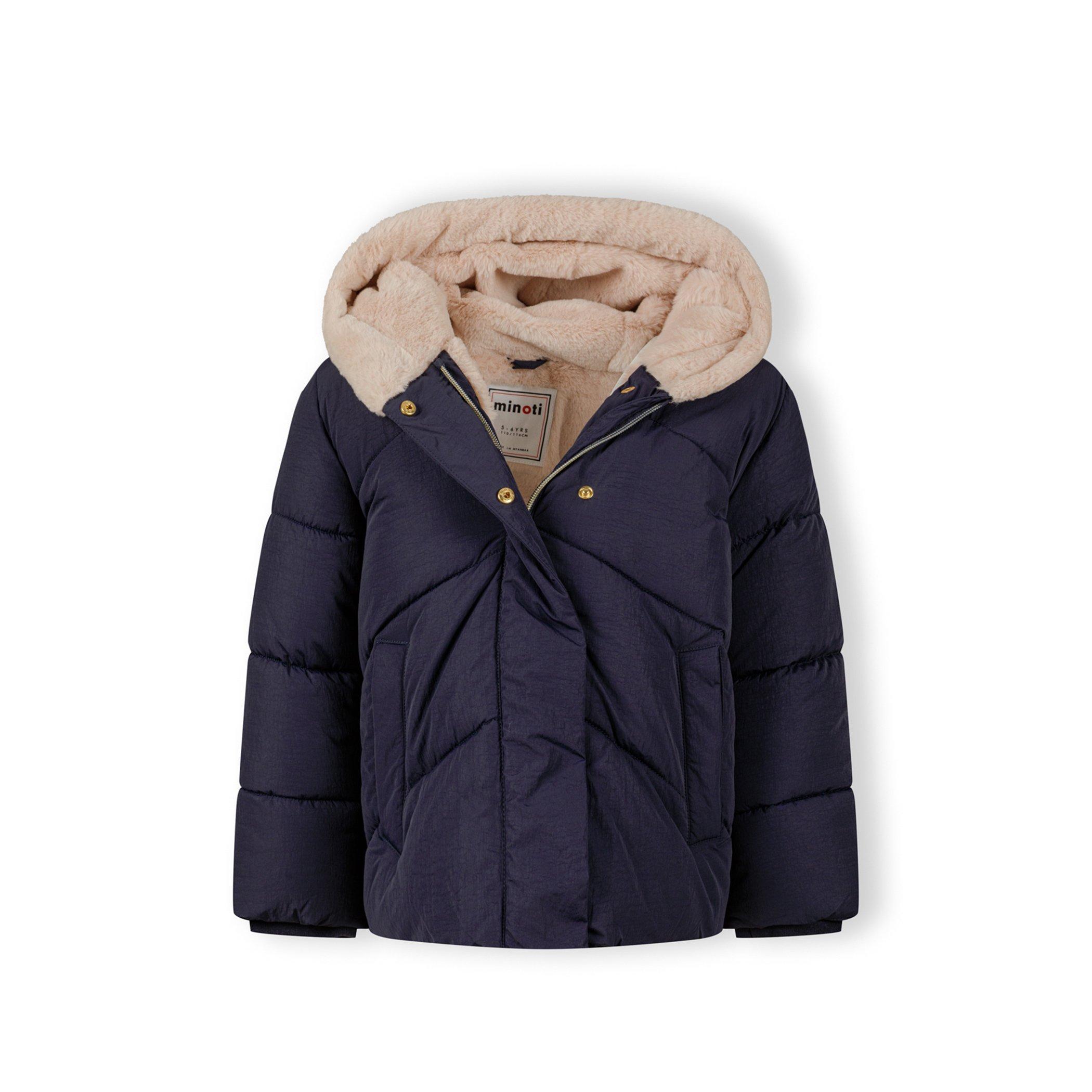 Blu scuro - Minoti - Girls warm padded jacket navy - 4