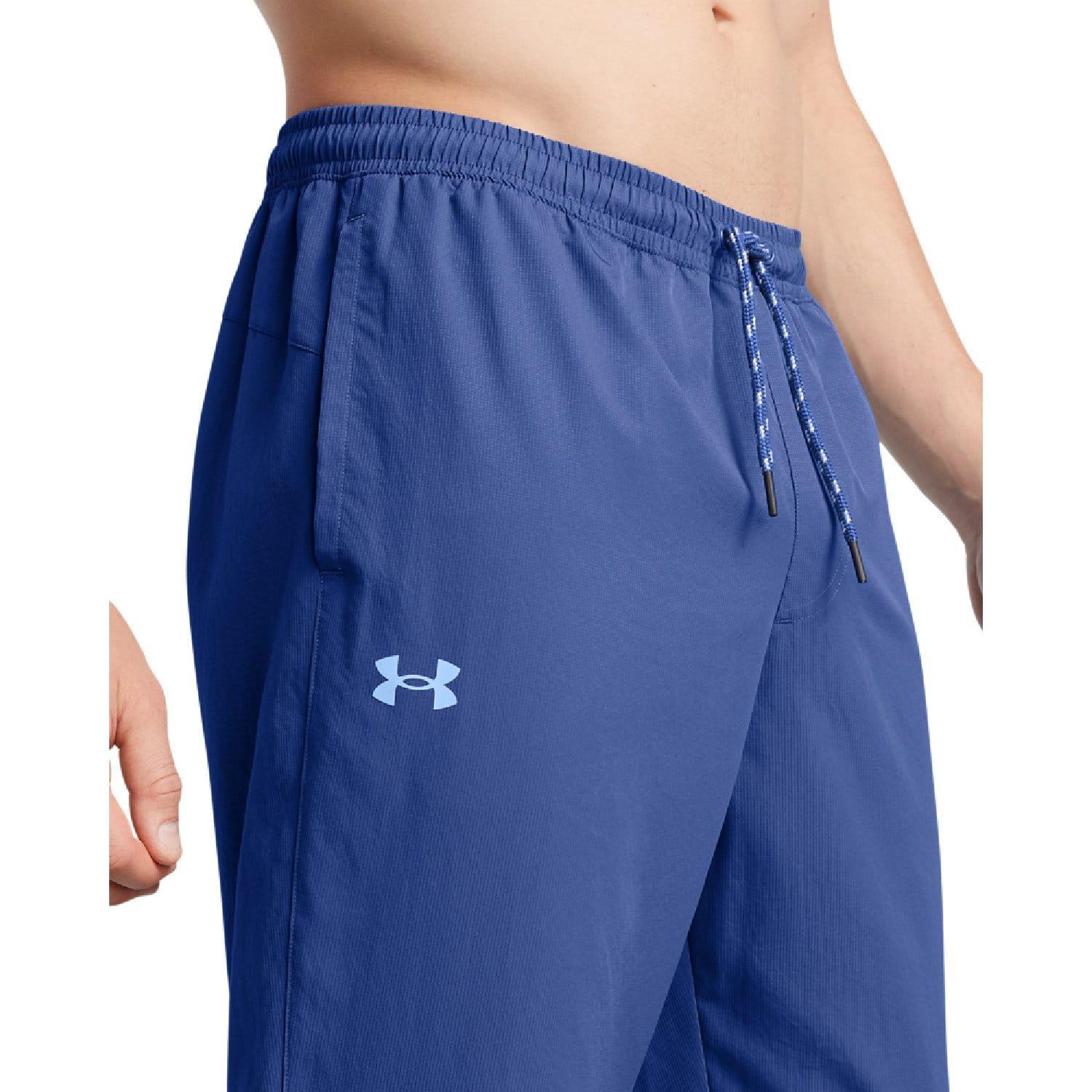 Blue - Under Armour - Icon Legacy Windbreaker Pants - 6