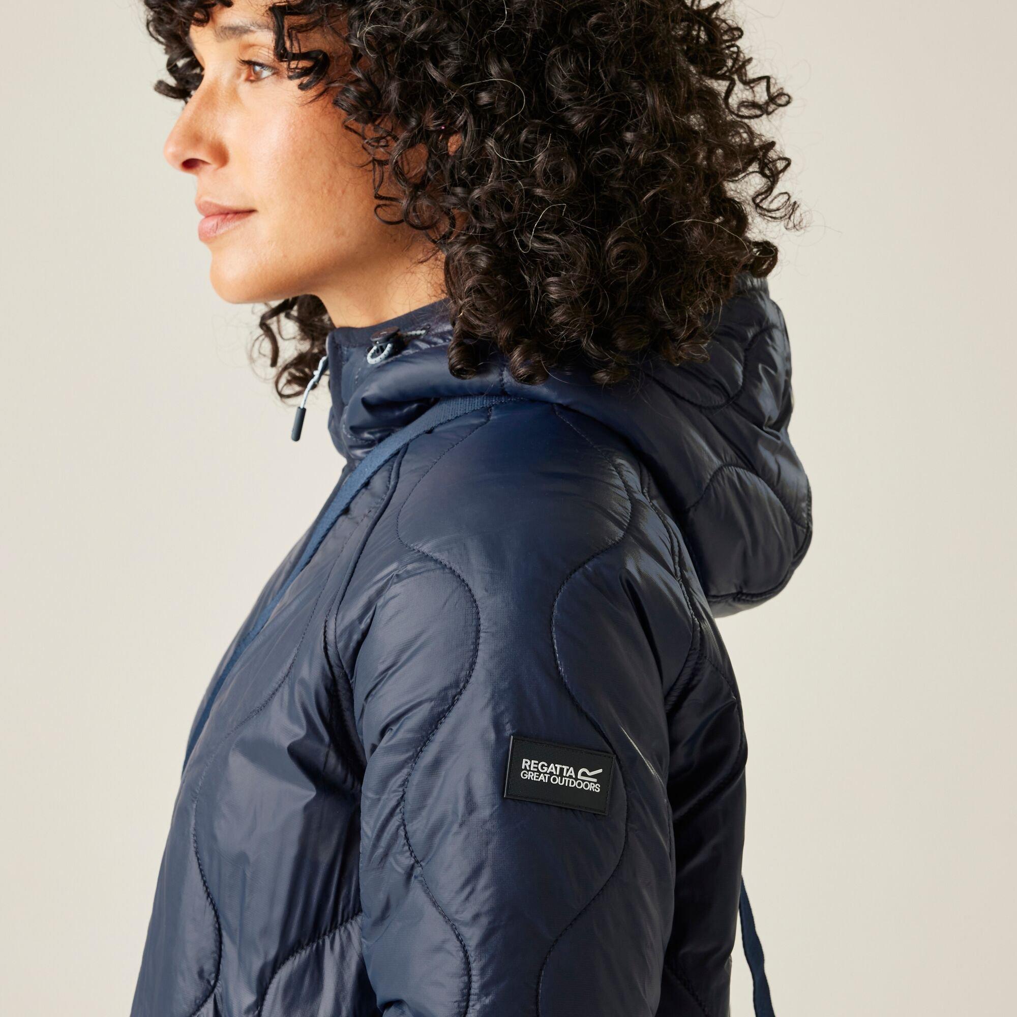 Navy Blue - Regatta - Women's Triea Water-Repellent Lightweight Quilted Jacket - 6