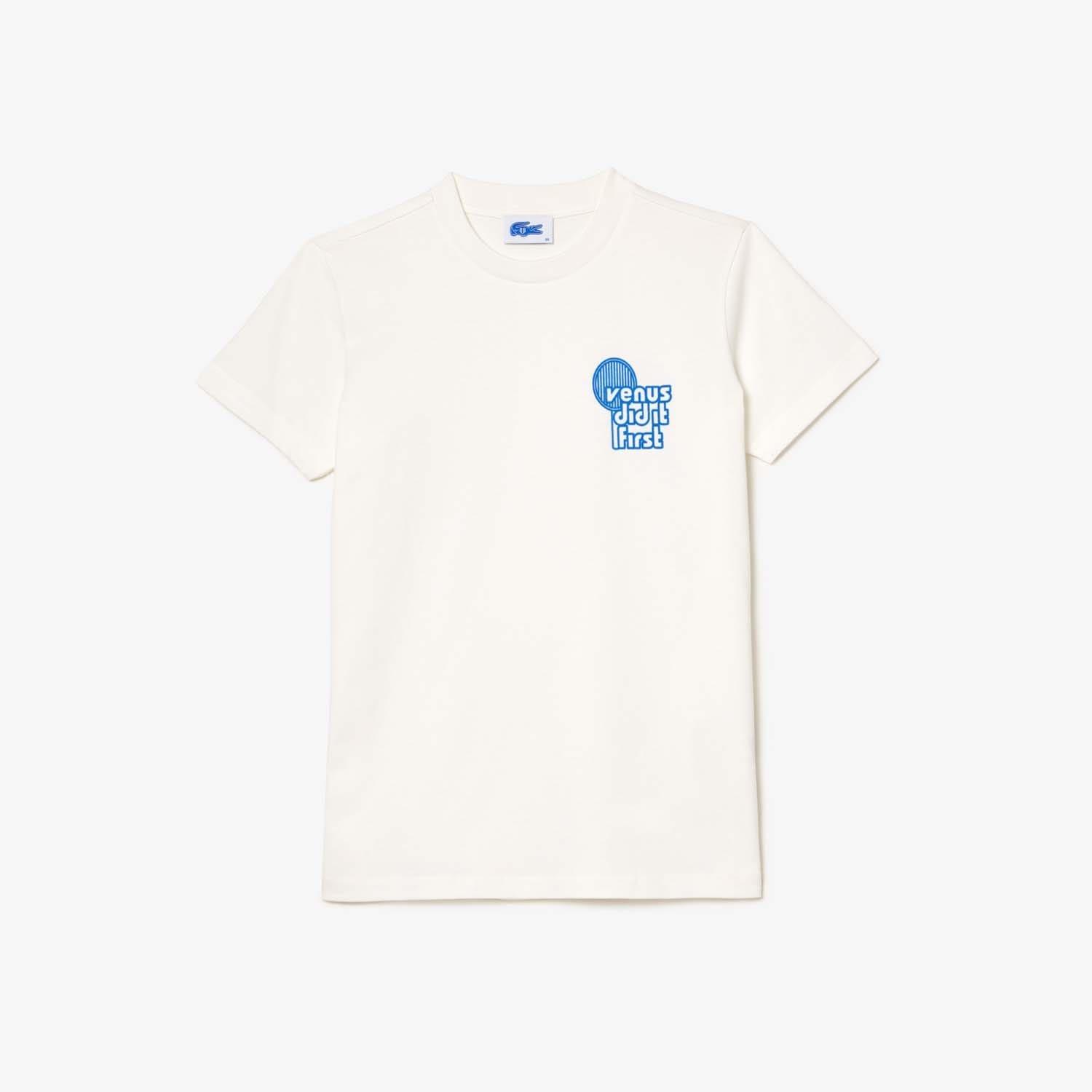 Cream - Lacoste - Lacoste x Eleven by Venus Cotton T-Shirt - 3