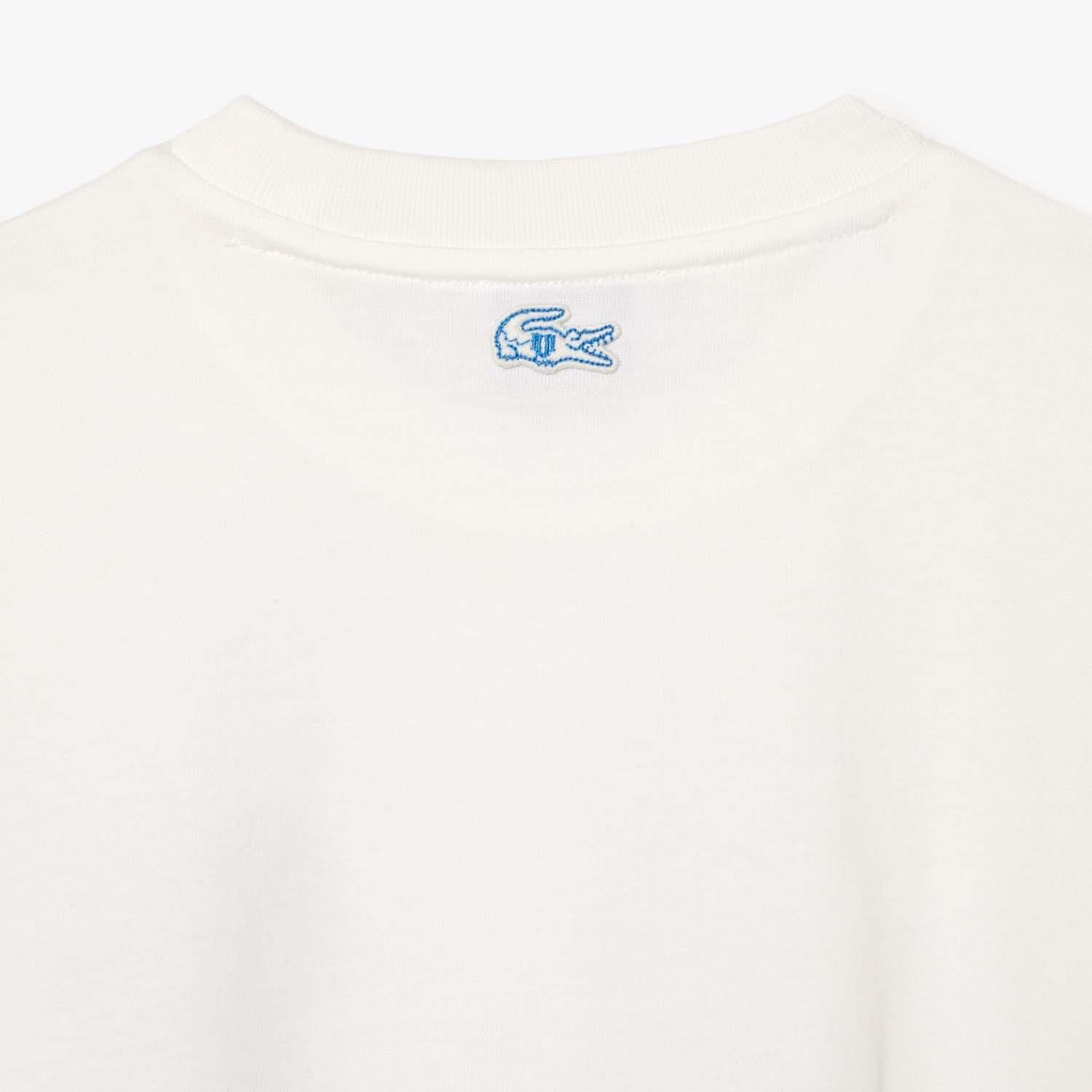 Cream - Lacoste - Lacoste x Eleven by Venus Cotton T-Shirt - 4