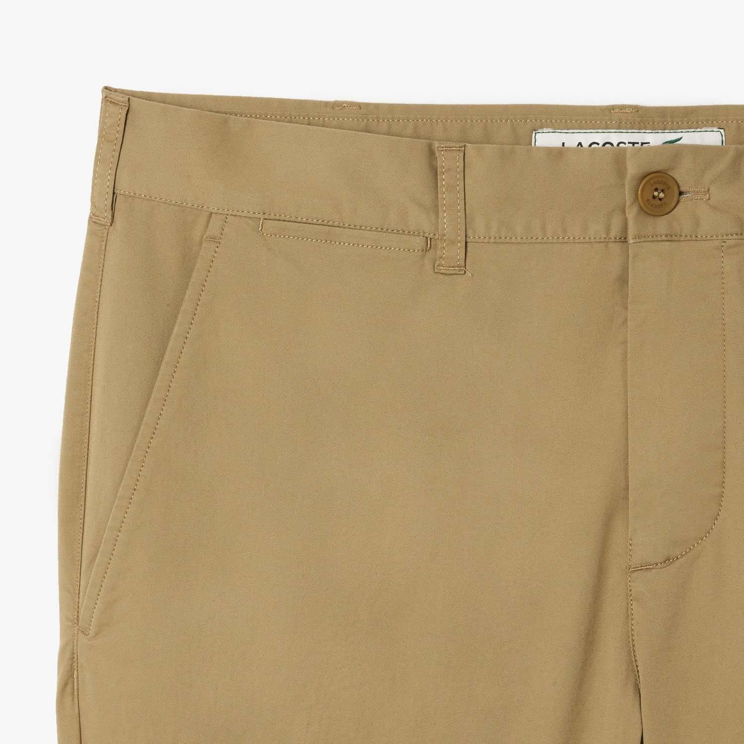 Beige - Lacoste - Lightweight Slim-Fit Stretch Pants - 2