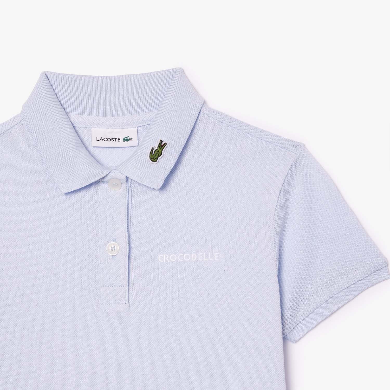 Blue - Lacoste - Crocodelle Logo Piqu¿ Dress - 3