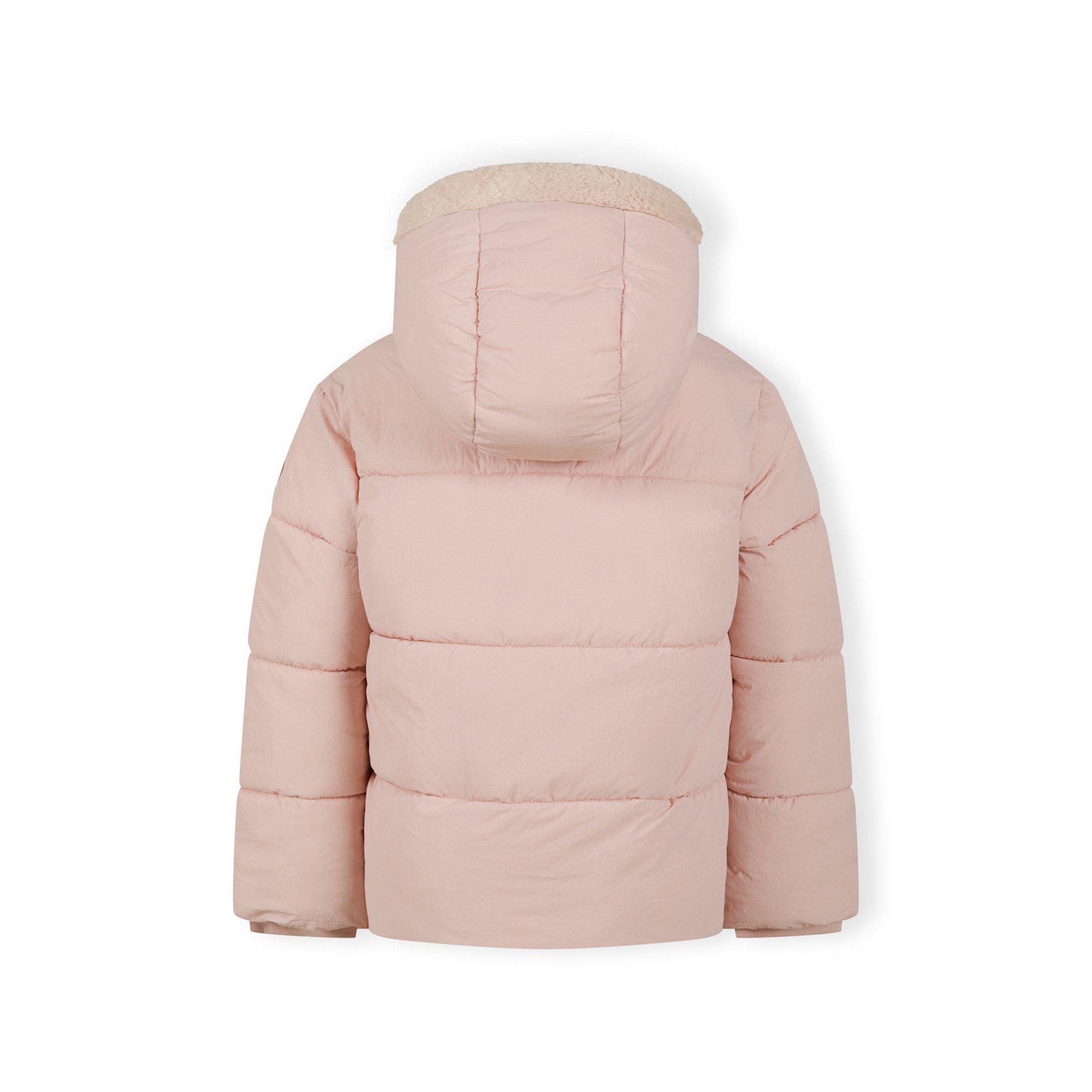 Rosa - Minoti - Girls warm padded jacket with hood pink - 4