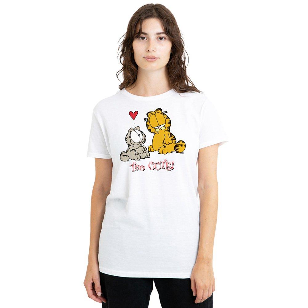 White - Garfield - Garfield Too Cute T-Shirt White - 1