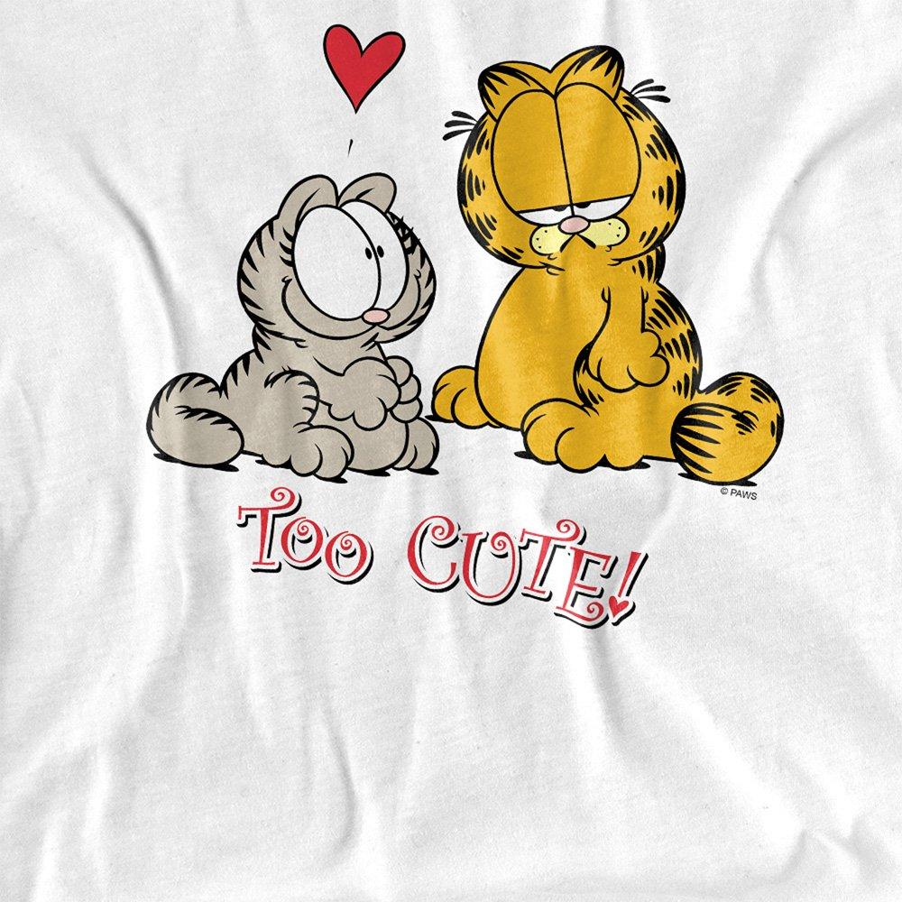 White - Garfield - Garfield Too Cute T-Shirt White - 2