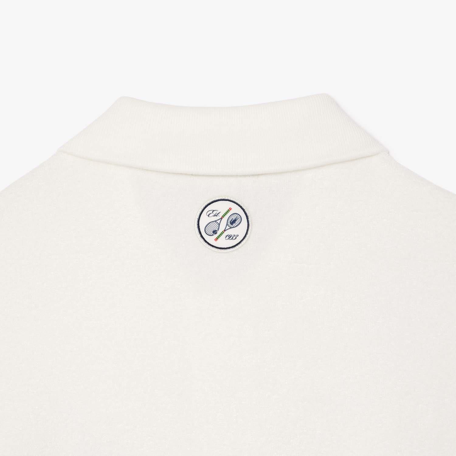 Cream - Lacoste - Relaxed-Fit Roland-Garros Edition Terry Polo Shirt - 2