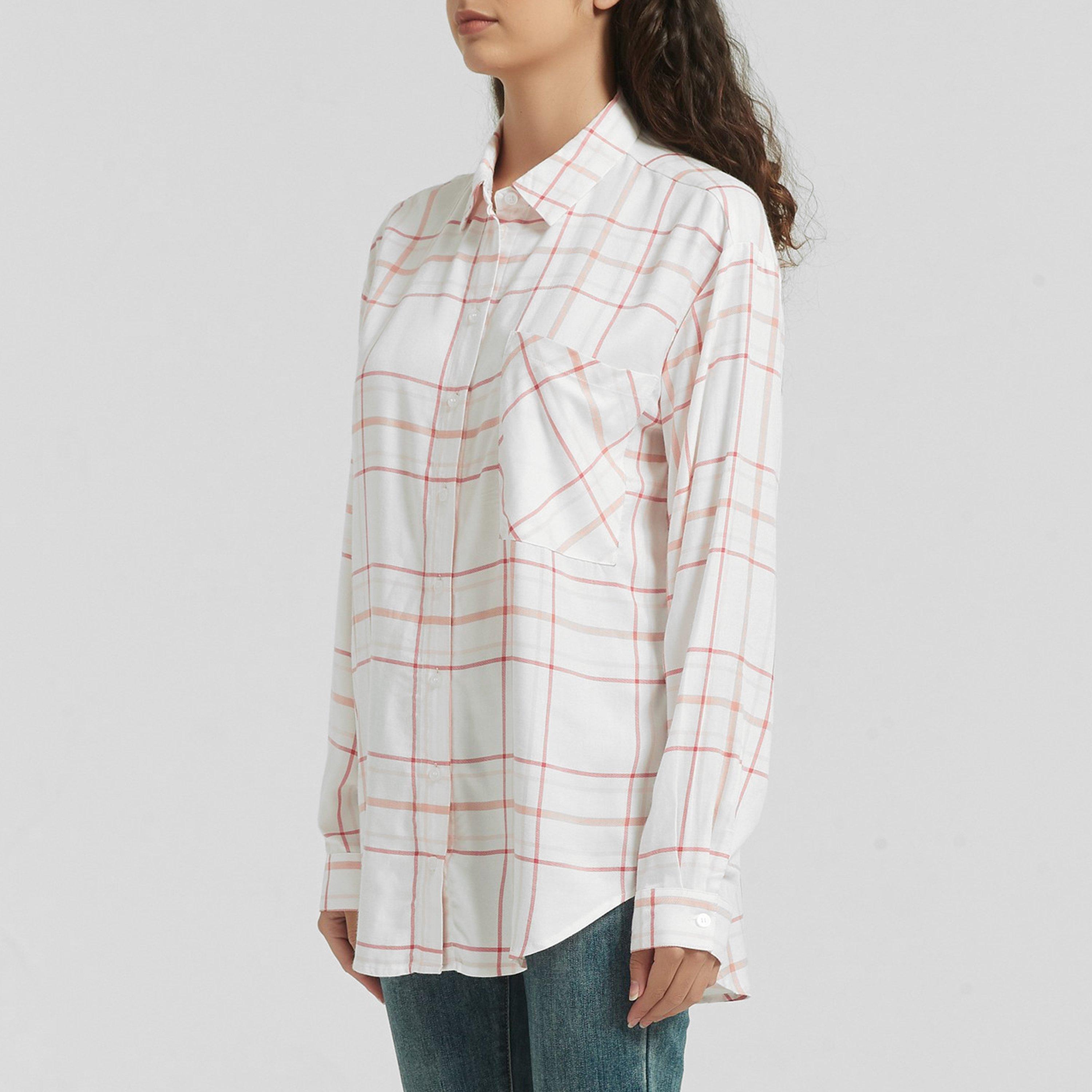 Rosa Karo - Be You - Women's Long-Sleeve Patterned Shirt - 2